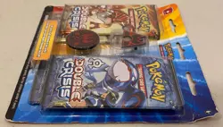 2015 POKEMON DOUBLE CRISIS TEAM MAGMA PIN 4 BOOSTER PACK BLISTER PACK SEALED - Image 5