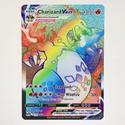 Charizard Vmax Rainbow Rare 074/073 Pokemon TCG Mint - Image 1