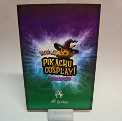 Alf (Pikachu) #E33 - Purple Holo Box Hit Electric Pikachu Cosplay - Pokemon - Image 2
