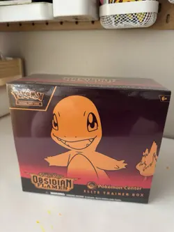 Pokemon Center Exclusive Obsidian Flames Elite Trainer Box (ETB) Sealed New - Image 1