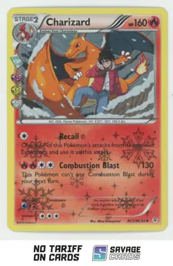 2016 Pokemon XY Generations Radiant Collection Holo Charizard #RC5/RC32 - Image 1