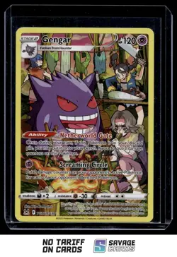 2022 Pokemon SWSH Lost Origin Trainer Gallery Gengar #TG06/TG30 - Image 1