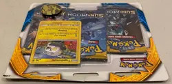 2017 POKEMON SUN & MOON BASE SET 3 PACK W/ TOGEDEMARU SM09 SEALED BLISTER PACK B - Image 4