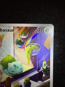 Pokemon Bulbasaur IR 143/142 from Stellar Crown in LP+ condition! - Image 4
