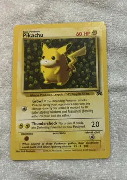 Pokemon TCG Pikachu Wizards Black Star Promos Regular Rare - Image 1
