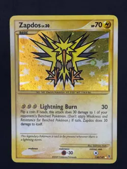 Pokemon TCG: Zapdos - 150/147 Supreme Victors - Super Rare Holo NM- - Image 1