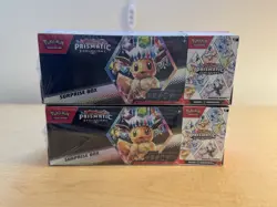 Pokemon Prismatic Evolutions Surprise Box & Booster Bundle Sams Club - LOT OF 2✅ - Image 1