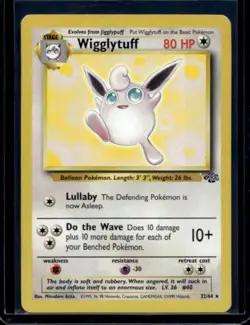 1999 Pokemon Jungle Wigglytuff #32/64 - Image 1