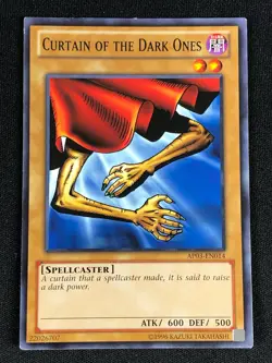 YUGIOH CURTAIN OF THE DARK ONES AP03-EN014 COMMON (LP) - Image 1
