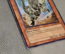 Yu-Gi-Oh Fossil Dyna Pachycephalo 1st EDITION LODT-EN099 NM Secret Rare - Image 3