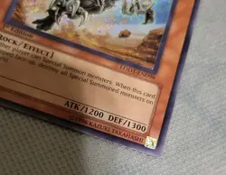 Yu-Gi-Oh Fossil Dyna Pachycephalo 1st EDITION LODT-EN099 NM Secret Rare - Image 4