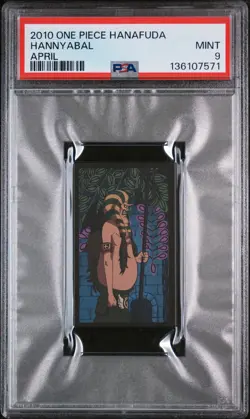 2010 ONE PIECE HANAFUDA APRIL HANNYABAL PSA 9 - Image 1