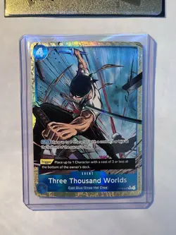 Three Thousand Worlds English OP03-057 Alt Art One Piece TCG PRB-01 - Image 2