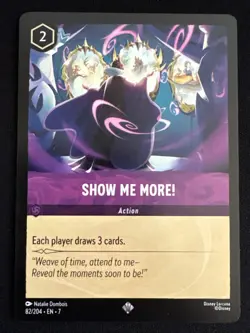 Show Me More! 82/204 Non Foil Archazia's Island -Near Mint- Lorcana TCG - Image 1