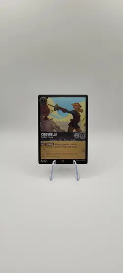 Disney Lorcana TCG: Cinderella- Knight in Training 14/ P1 Cold Foil Promo NM - Image 2