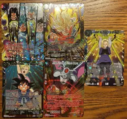 Dragon Ball Super Masters TCG Power Absorbed BT20 SPR, SR Lot Of 15 Cards - Image 2