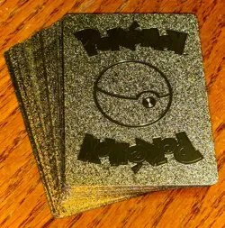Pokemon Gold Foil Fan Art Lot Of 29 Cards - Image 2