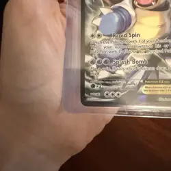 Pokemon Blastoise EX Full Art Promo Holo XY122 Black Star Promo Card - Image 5