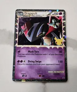 Dragapult (Prime) SWSH132 Celebrations Black Star Promo Pokemon TCG Card - Image 1