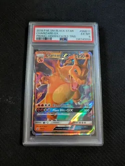 Charizard Sm211 PSA 6 Graded Pokemon Card - Image 1
