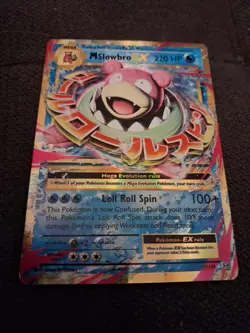 Pokemon TCG M Slowbro EX Mega XY Evolutions Ultra Rare Holo Card 27/108 NM - Image 2