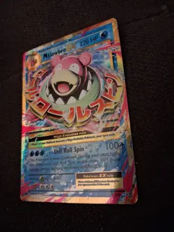 Pokemon TCG M Slowbro EX Mega XY Evolutions Ultra Rare Holo Card 27/108 NM - Image 3