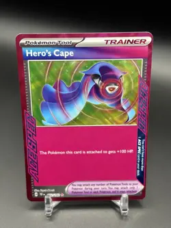 Hero's Cape 152/162 TEF Temporal Forces ACE Spec Rare Pokemon Card - NM - Image 2