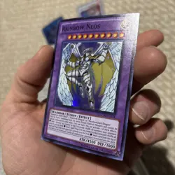 Yu-Gi-Oh! Rainbow Neos LCGX-EN074 Super Rare Card - Image 3