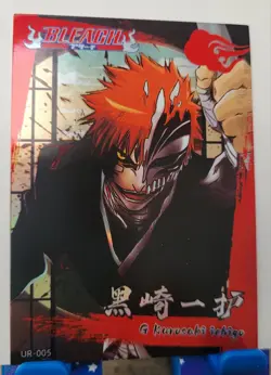 Ichigo Kurosaki Bleach TYBW UR Card - Anime CCG Manga UR-005 - Image 1