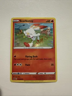 Scorbunny - (Cosmos Holo) SWSH244 SWSH: Sword & Shield Promo Cards Holo - Image 1