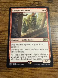 MTG Magic The Gathering Conspicuous Snoop - Image 1