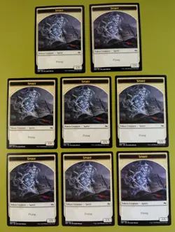 8 Spirit Token Fate Reforged Magic the Gathering MTG 8 - Image 1