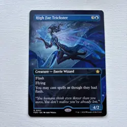 High Fae Trickster - Borderless - Foundations - NM - Non Foil - MTG - Image 1