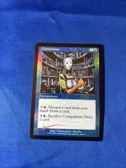 FOIL COMPULSION LP Torment Original mtg Magic fast shipping - Image 1