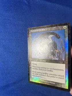 FOIL TETHERED GRIFFIN LP Urza’s Destiny mtg Magic fast shipping - Image 3