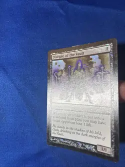 FOIL DISCIPLE OF THE VAULT LP Mirrodin Original mtg Magic fast shipping - Image 3