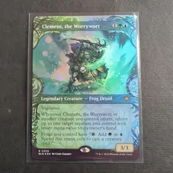 ✨Clement, the Worrywort✨ MTG | Bloomburrow | Showcase | Foil | NM/M | R 0329 - Image 1