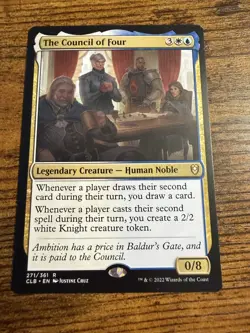 MTG Magic The Gathering The Council of Four - Image 1