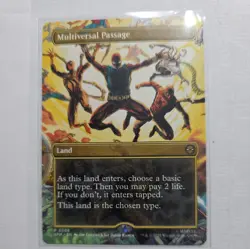 Multiversal Passage (Borderless) Marvel's Spider-Man Regular MTG #0206 - Image 1