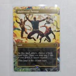 Multiversal Passage (Borderless) Marvel's Spider-Man Regular MTG #0206 - Image 2