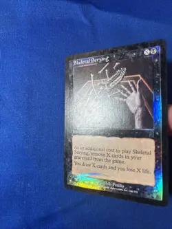 FOIL SKELETAL SCRYING LP+ Odyssey Original mtg Magic fast shipping - Image 3