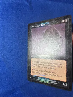 FOIL RAVENOUS RATS MP Invasion mtg Magic fast shipping - Image 3