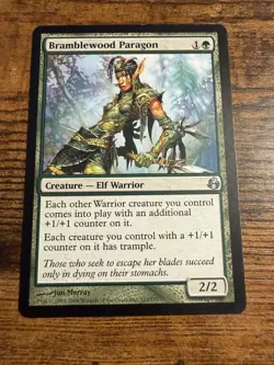 MTG Magic The Gathering Bramblewood Paragon - Image 1