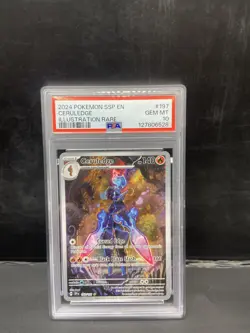 2024 Pokemon Surging Sparks Illustration Rare S&V #197 Ceruledge PSA 10 - Image 1