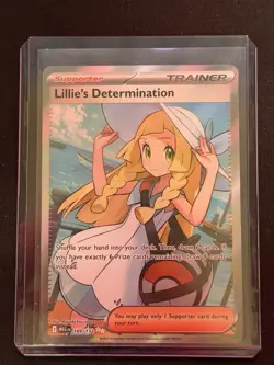 Pokemon TCG Lillie's Determination 169/132 Ultra Rare Holo Me01: Mega Evolution - Image 3