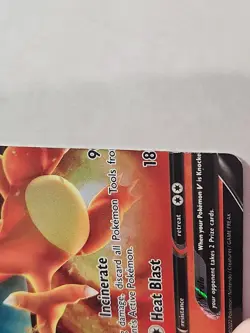 Miscut Charizard V Pokemon TCG Sword & Shield 017/172 Basic Card V Rule - Image 5