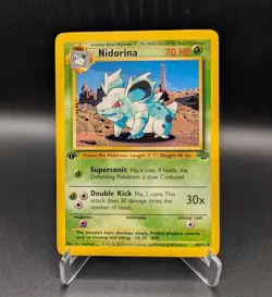 Nidorina - 1st Edition - 40/64 Jungle - NM - Pokemon TCG - Image 1
