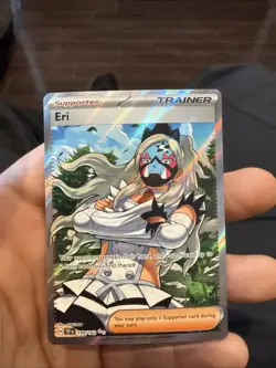 Eri 199/162 SV05: Temporal Forces Ultra Rare Full Art Holo Mint NM Pokemon TCG - Image 1