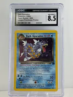 Dark Gyarados Team Rocket Holo 8/82 Prerelease Promo Pokemon CGC 8.5 NM/MINT+ - Image 1