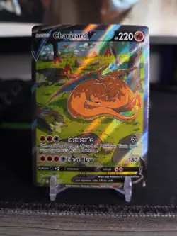Pokemon Charizard V SWSH260 Sword & Shield Promo Holo Card NM-M - Image 1
